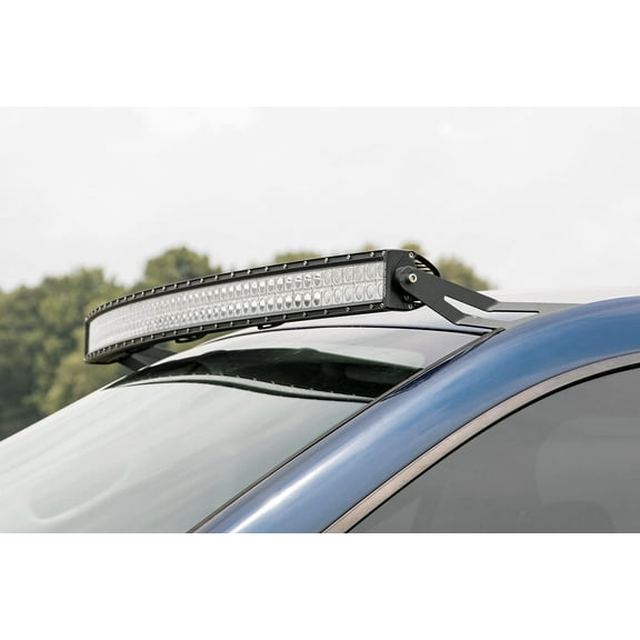 Rough Country 54" Curved LED Windshield Brackets for 02-08 Dodge 1500 - 70538 Fits select: 2002-2008 DODGE RAM 1500