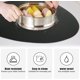 thumbnail image 3 of Paquete de 2 posavasos de mantel de cuero PU, mesa de comedor impermeable antideslizante tapete de mesa (negro) TUNC Sencillez, 3 of 5