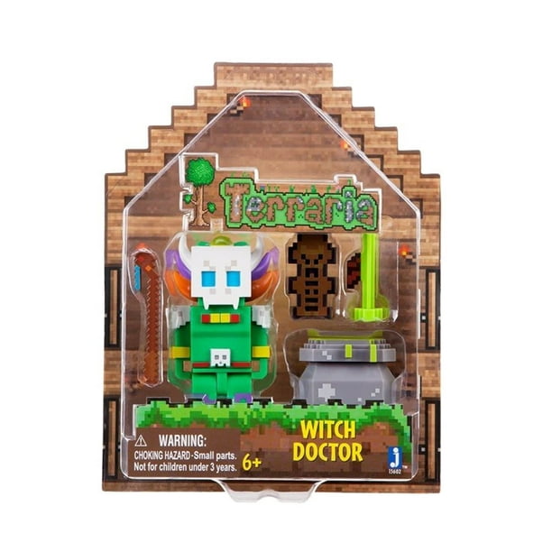 Terraria Witch Doctor Action Figure With Accessories 