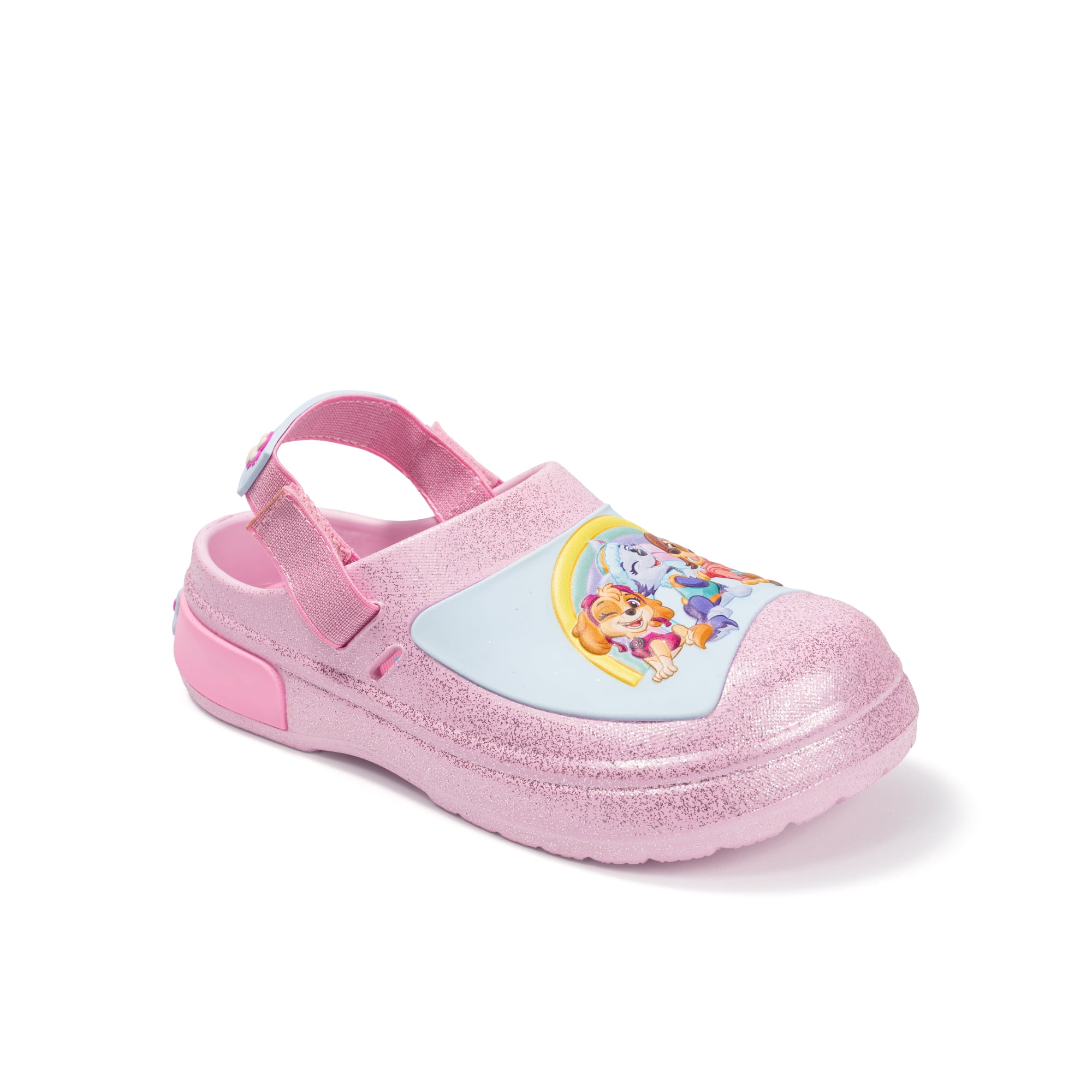 Paw Patrol Girls Toddler and Little Kid Adjustable Strap Clogs