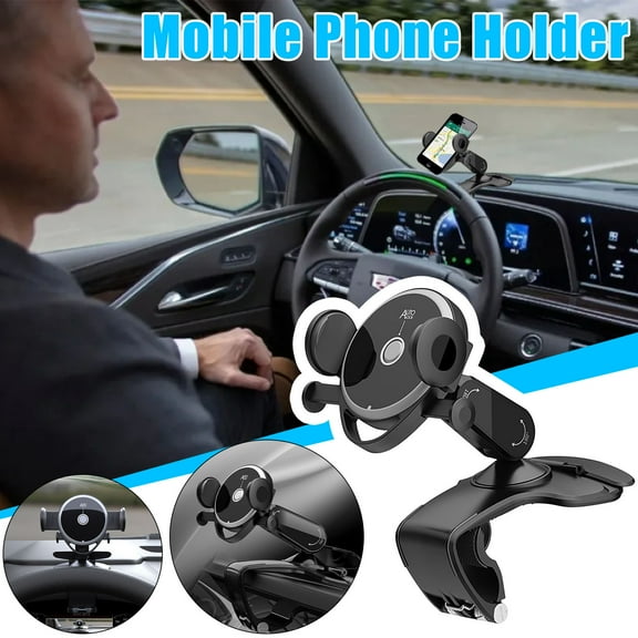 sruoe Car Mount Magnet Universal Cell Phone Stand Mount for Dashboard & Windshield & Air Vent Car Accessories for iPhone, Samsung Galaxy, Google Pixel, GPS, Mini Tablet