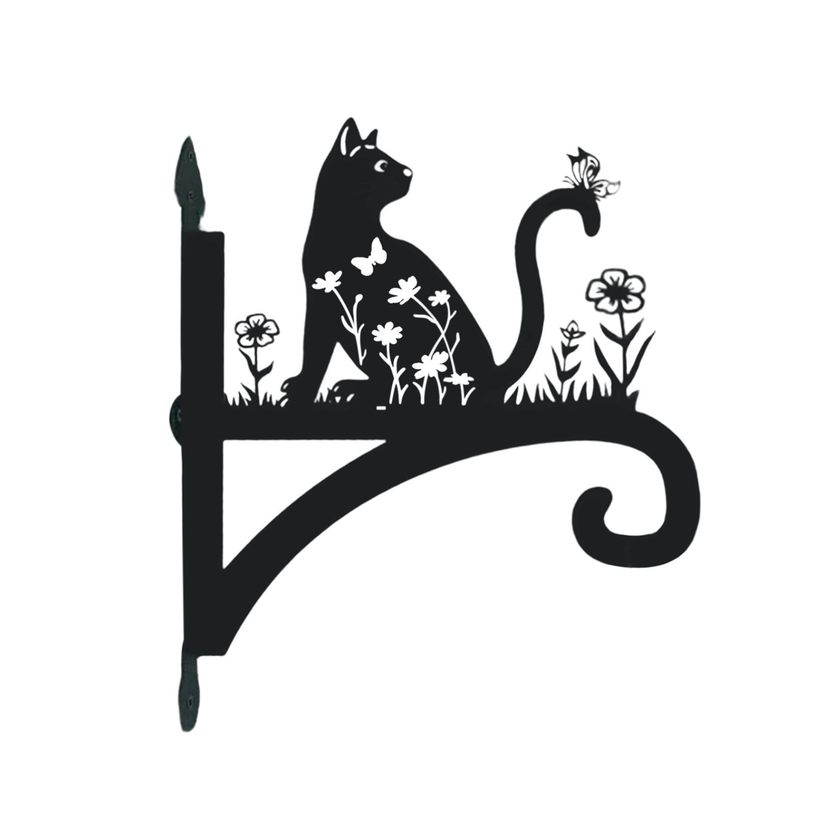 JMYHOAM Home Storage Popular Outdoor Courtyard Metal Chandelier Balcony Suspension Bracket Iron Flower Basket Hanging Basket Birdcage Hook