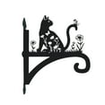 thumbnail image 2 of Hanging Plant Hanger Bracket, Heavy Duty Iron Wall Plant Hanger for Bird Feeder, Decorative Baby Elephant Silhouette Plant Hooks Hanging Plant Hangers Outdoor for Wind Chimes Flower Pot Lantern, 2 of 2
