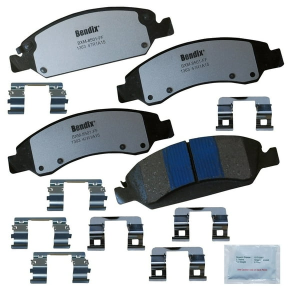 Bendix Brakes Disc Brake Pad Set Fits select: 2005-2018 CHEVROLET SILVERADO, 2008-2018 GMC SIERRA