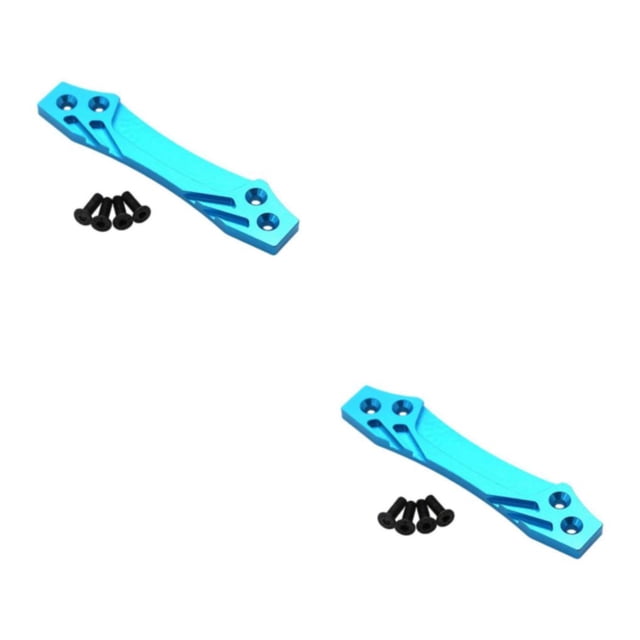 Baohd Enhanced RC Car Accs Spare Parts 1 10 Truck TT02 Modified Replacement Front Rear Bumper Plate Bracket 2Set