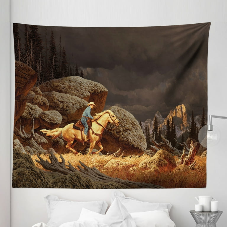Western tapestry hotsell