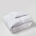 thumbnail image 5 of Beautyrest - All Seasons Warmth, Made in USA, 650 Fill Power-Sateen Cotton European White Goose Down Comforter Twin White, 5 of 5