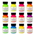 thumbnail image 2 of Kit De 12 Pinturas Acrilicas Neon Colores 29Ml Angelus, 2 of 5