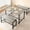 Retro Gray, variant on 2025 New Dining Table Set for 4, Kitchen Table with Benches, Rectangular Dining Room Table Set with 2 Sturdy Benches, 3 Piece Kitchen Table Set for Small Space, Apartment, Studio