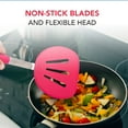 thumbnail image 7 of Spatula Heat Resistant Set Nonstick Cookware Flexible Wide Set of 2 Turner Exultimate, 7 of 7