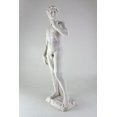 thumbnail image 2 of Top Collection Large 19.75 Inch Tall Michelangelo's David Statue Sculpture. Premium Resin - White Marble Finish. Ships Immediately., 2 of 2