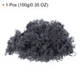thumbnail image 2 of Unique Bargains 3.5 OZ Moss Preserved Moss Artificial Moss for Craft Floral Project Table Decor Grey, 2 of 7