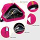 thumbnail image 2 of Mochila impermeable rosa, bolsa de gimnasio con compartimento para zapatos, bolsa de piscina impermeable, bolsa de deporte, bolsa de viaje de fin de semana, bolsa de fútbol, bolsa de natación para muj, 2 of 5