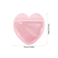 thumbnail image 3 of Bolsitas – Bolsas de PVC en forma de corazón | Diseño autosellante, embalaje de regalo mono, color rosa | Material Seguro | 10x10cm | Paquete de 30 | Almacenamiento con estilo, 3 of 6