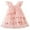 Pink, variant on Zwiiyzr Kids Toddler Baby Girls Layered Tulle Twirl Dress Ruffle Sleeve Cute Summer Mesh Fruit Print Elegant Wing Skirt for 6 Months-5 Years Baby Clothes Pink