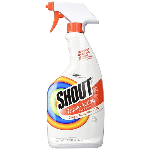 Shout Laundry Stain Remover Trigger Spray 22 Fl Oz Walmart