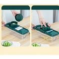 thumbnail image 3 of Multi-Function Chopper, Easy Disassembly Vegetable Slicer with Non-Slip Feet for Kitchen, Ergonomic Design with Hand Protection (1PCS), 3 of 7