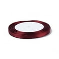 thumbnail image 2 of Dark Red artificial fibre Satin Ribbon, 2 of 4
