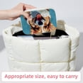 thumbnail image 6 of Corgi Velvet Portable Jewelry Organizer with Removable Compartment - Necklace Holder and Gift Box, 6 of 7