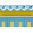 thumbnail image 2 of DeNardo, Laura 14x11 White Modern Wood Framed Museum Art Print Titled - Beachtown Blues VII, 2 of 4