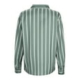 thumbnail image 6 of Lixiuxyad Long Sleeved Tops Womens Ladies Fashionable Striped Loose Long Sleeved Shirt, 6 of 6