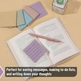 thumbnail image 4 of shiyou-- Sticky Notes, 3"x3", 12 Pads, Pastel Colors, Self-Stick Note Pads, Aesthetic Sticky Pads, Colorful, Bulk, 4 of 4
