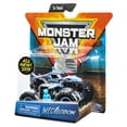 thumbnail image 2 of Monster Jam, Official Megalodon Monster Truck, Die-Cast Vehicle, Crazy Creatures Series, 1:64 Scale, 2 of 4