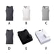 thumbnail image 2 of Minnieouse Ropa interior térmica para hombre, chaleco de terciopelo grueso para otoño e invierno, capa básica para el hogar y la oficina, Tops cálidos, conjuntos de ropa Chaleco gris oscuro Minnieouse  AP013593-08, 2 of 4