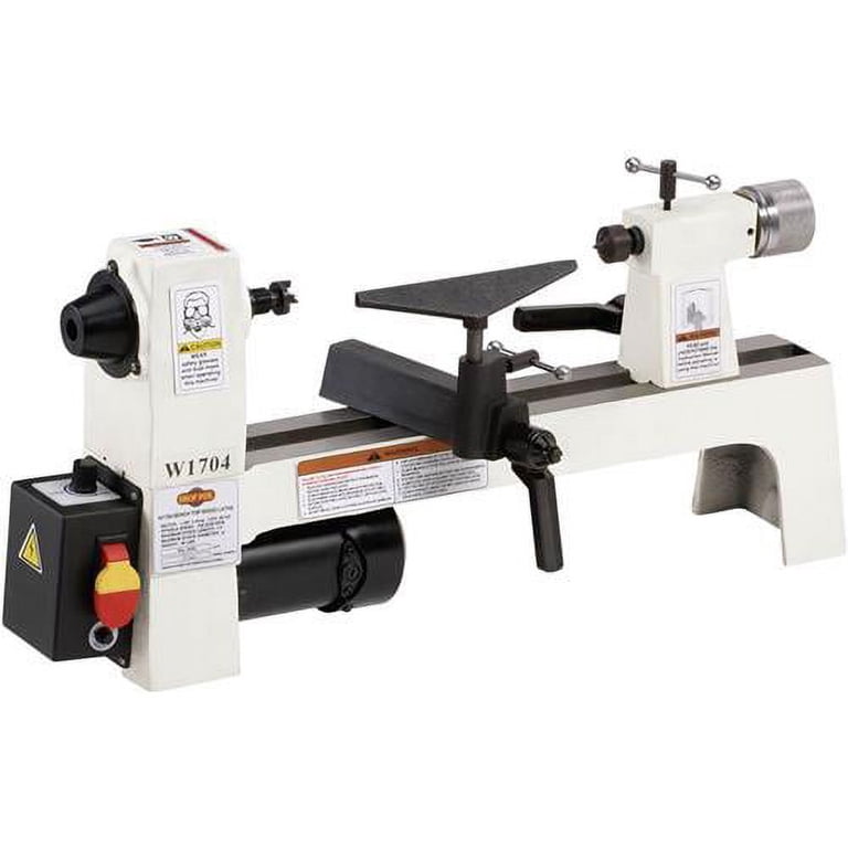 Shop Fox W1704 8 by 13 Inch Benchtop Variable Speed Cast Iron Wood