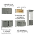 thumbnail image 5 of Cocina Integral Completa Modular Madesa Agata 310cm BG 01, 5 of 5