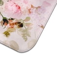 thumbnail image 3 of Microfibre Drying Mat for Kitchen Vintage Pink Pastel Watercolor Floral Pattern Dish Drying Drainer Mat Absorbent Pioneer Drying Mat Washing Up for Glass, Plate & Cup 18inch X 24inch, 3 of 5