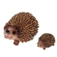 thumbnail image 4 of Miniatures Resin Hedgehogs 2Pcs Hedgehog Adornment Home Decor 6.5X5X7Cm Mini Landscape Ornament 2Pack, 4 of 4
