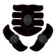 thumbnail image 1 of Graflsoa 6 Modes 9 Intensity Abdominal Muscle Trainer with Arm Belts, Cordless Home & Office Use, 4-Piece Color Box Set (Red Edge Battery Version, Batteries Not Included), 1 of 6