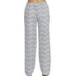 thumbnail image 6 of Just Love Women Pajama Pants Sleepwear (Navy / Aqua Chevron, X-Large), 6 of 6