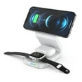 thumbnail image 1 of EGNMCR 15w Three In Magnetic Wireless Charger Quick Charge Mobile Phone For 13 And Watch Headset Wireless charging, 1 of 5