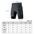 thumbnail image 4 of Men 4D Padded Cycling Shorts Breathable Quick Dry Bike Bicycle Shorts, 4 of 7
