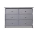 thumbnail image 1 of Sorelle Furniture 1161-WG Élite Princeton Double Commode&44; Gris Vieilli, 1 of 1