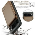 thumbnail image 5 of Dteck for Google Pixel 9 Pro XL Case with Card Holder, Magnetic Business Leather Wallet Case for Women Men with RFID Blocking Kickstand Shockproof Cover for Google Pixel 9 Pro XL,Brown, 5 of 9