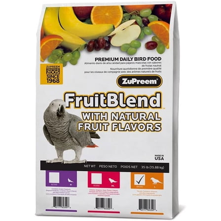 Zupreem 230342 Fruitblend Large Parrot Food 35-Pound (Pack of 1)