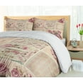 thumbnail image 5 of Ambesonne Mothers Day Duvet Cover Sets, Vintage Lace Cups, 2-King, Pale Pink White, 5 of 7