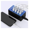 thumbnail image 2 of Charging Station USB Charger Station With10 Port Desktop USB Charging Station For Multiple Devices With Auto-Detecting ,Multi-Device Charger, 2 of 6