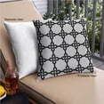 thumbnail image 2 of Ahgly Company Indoor Square Patterned Throw Pillow, 18 inch by 18 inch, 2 of 6