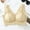 Beige, variant on IROINNID Full Coverage Bras For Women Solid Wireless Neck Floral Lace Lift-Up Bralette Deep V Removable Pads Underwear