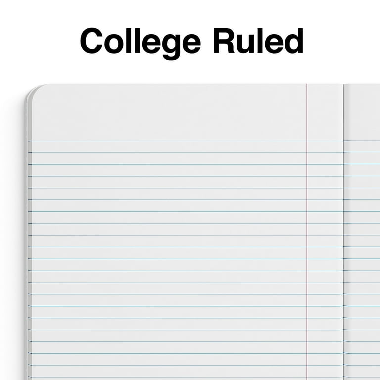 Staples Composition Notebook, 9.75 staples-composition-notebook-9-75-x-7-5-college-ruled-100-sheets-black-school-supplies-lined-note-book-walmart-com