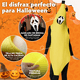 thumbnail image 4 of Disfraz Platano Disfraces Halloween Adult Cosplay De Banana Xtellar amarillo, 4 of 4