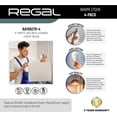 thumbnail image 6 of Regal LED Light Bulb A19 800-Lumen, 9-Watt (60-Watt Equivalent), E26 Base, Non-Dimmable (Warm (2700K), Pack of 4 Light Bulbs, 6 of 6