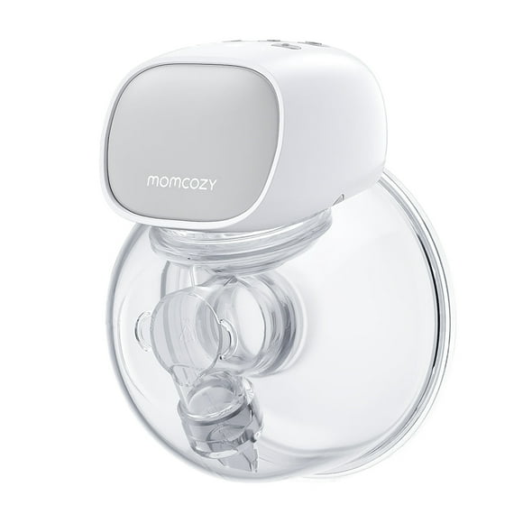 Momcozy Wearable Breast Pump,Hands Free Electric Breast Pump,2 Modes & 9 Levels Adjustment,24mm Grey