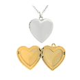 thumbnail image 1 of Collar Dije Corazón Colgante Para Foto color Dorado, 1 of 4