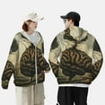 thumbnail image 4 of Gaeub Surreal Brain Tree Men's and Women's UPF 50+ Long-Sleeved Sun Protection Clothing, Fishing Shirt Long Sleeve Zip-Medium, 4 of 7