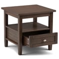 thumbnail image 2 of Atlin Designs Table d'Appoint en Brun Rustique, 2 of 8